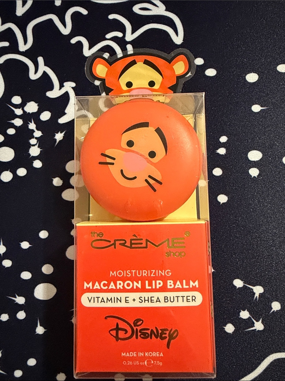 Disney Tigger Macaron Lip Balm - Peach Mango